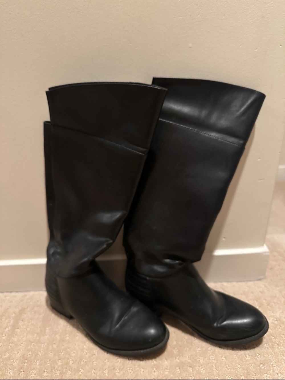 Chinese Laundry Black Tall Winter Boots